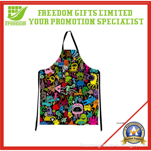 High Quality Printing Cotton Apron (FREEDOM-AP001)
